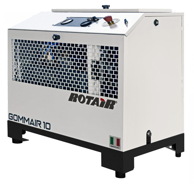 ROTAIR introduce tre nuovi modelli di compressori portatili Gommair